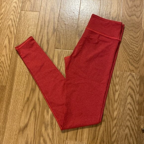 Fabletics Women’s Ruby Grapefruit High Waisted Leggings (Size 4) - Picture 1 of 10